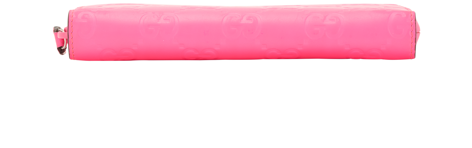 Gucci Zip Around Wallet, &pound;250, Accessories, Pink, Rubber, Top view